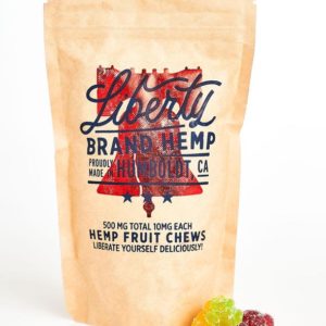 10 mg cbd fruit chews by liberty brand hemp